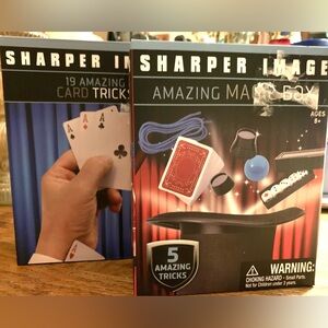 Sharper Image Magic Box with Card Tricks and More